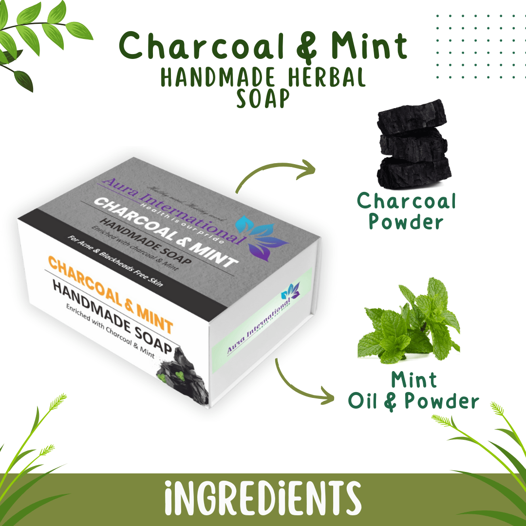 Charcoal & Mint - Handmade Soap - Image 5
