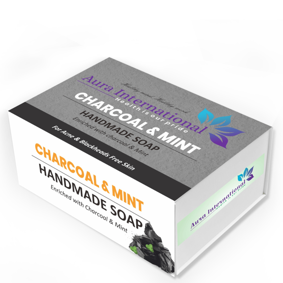 Charcoal & Mint - Handmade Soap - Image 2