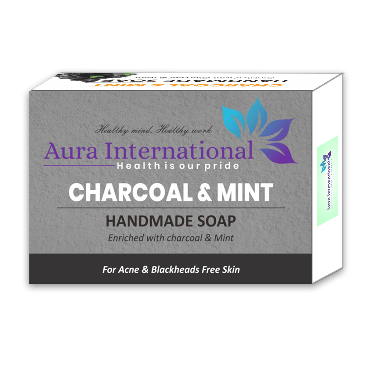 Charcoal & Mint - Handmade Soap - Image 3
