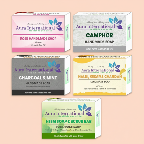 Aura International - Natural Herbal Handmade Soaps Combos