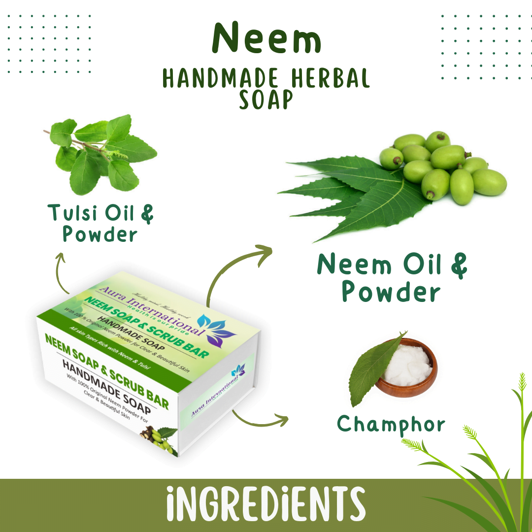 Neem Soap & Scrub Bar - Image 4