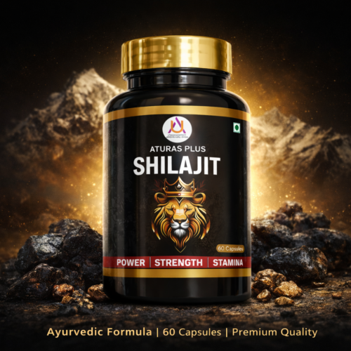 Shilajit Capsules – Atrus Plus | Boost Strength, Stamina & Vitality Naturally